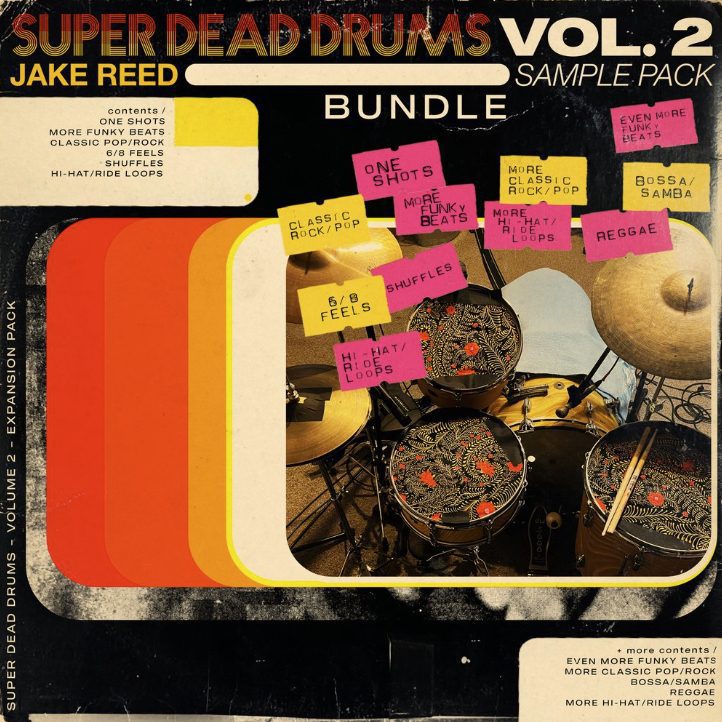 Jake Reed Super Dead Drums Vol.2 [WAV]