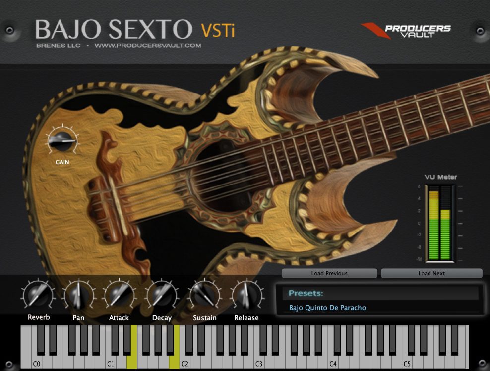 Producers Vault Bajo Sexto VSTi v2.5.6 [WiN]