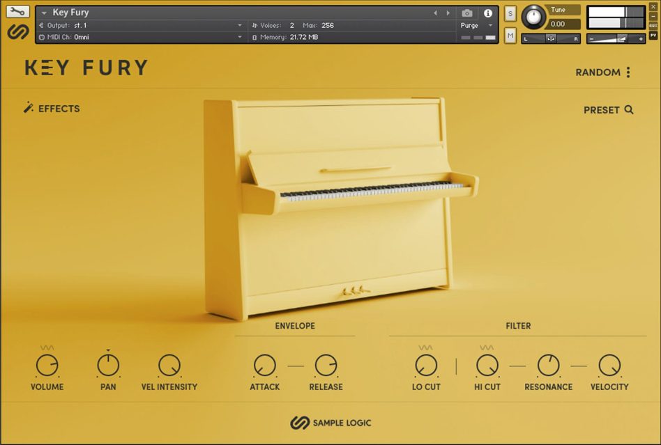 Sample Logic Key Fury [KONTAKT]