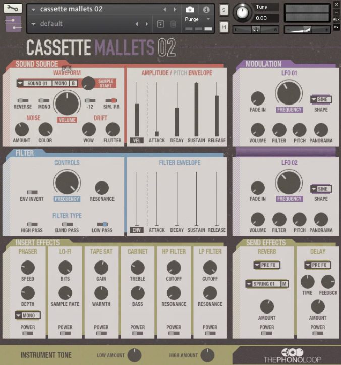 ThePhonoLoop Cassette Mallets 02 [KONTAKT]