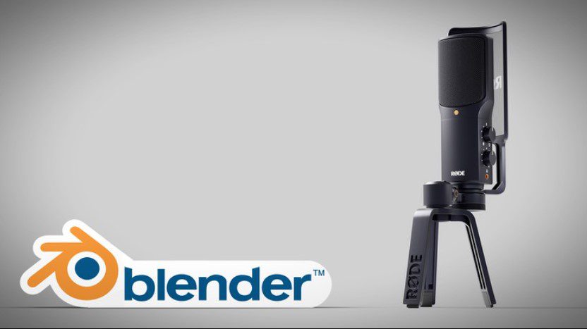 UDEMY – BLENDER: THE RODE NT MICROPHONE CREATION MASTERCLASS