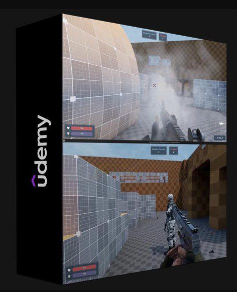 UDEMY – UNREAL ENGINE 5 BLUEPRINTS: MULTIPLAYER SHOOTER