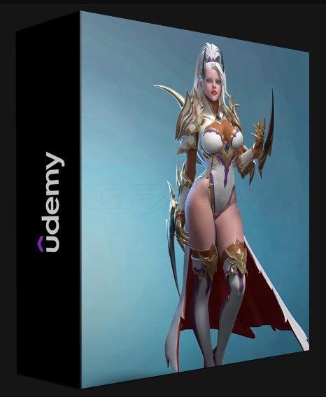 UDEMY – 3D FEMALE ARMORED ASSASSIN IN BLENDER COURSE