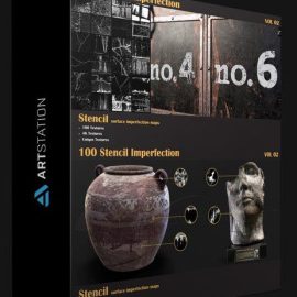 ARTSTATION – 100 STENCIL IMPERFECTION – VOL 02 (Premium)