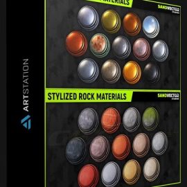 ARTSTATION – ADAM HOMOKI – STYLIZED SMART MATERIAL COLLECTION (Premium)