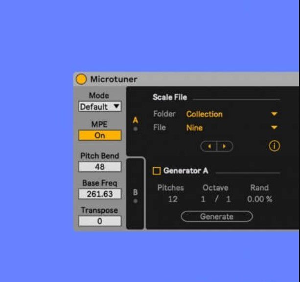 Ableton Microtuner v1.4 [Ableton Live]