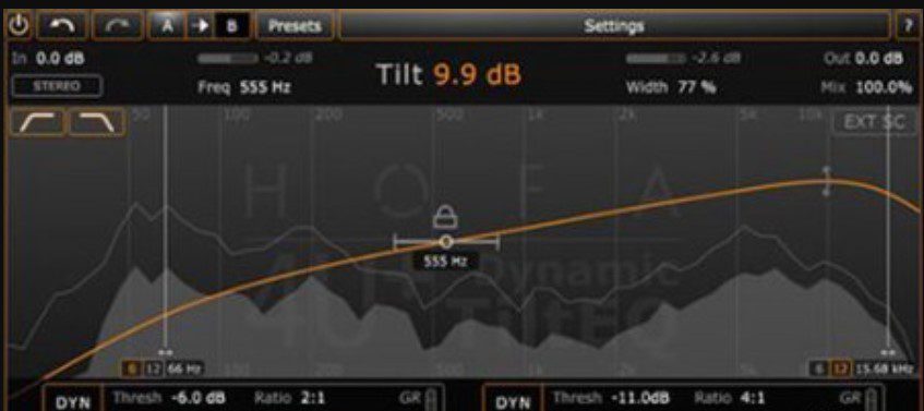 HOFA-Plugins HOFA 4U Plus DynamicTiltEQ v1.0.9