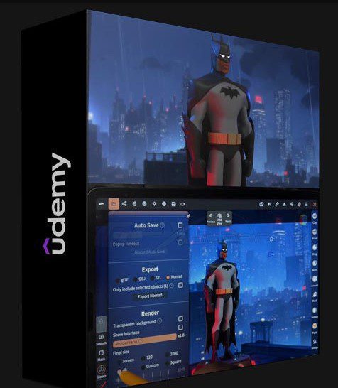 UDEMY – BATMAN! NOMAD SCULPT FULL TUTORIAL