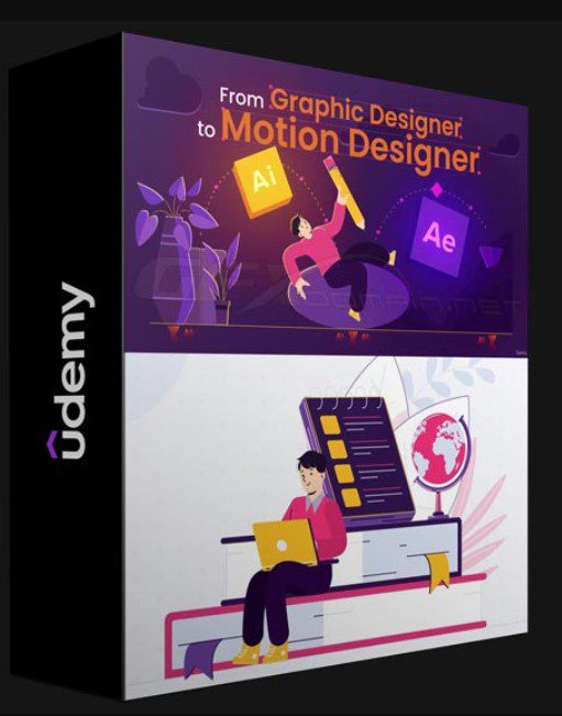 UDEMY – FROM GRAPHIC DESIGNER TO MOTION DESIGNER