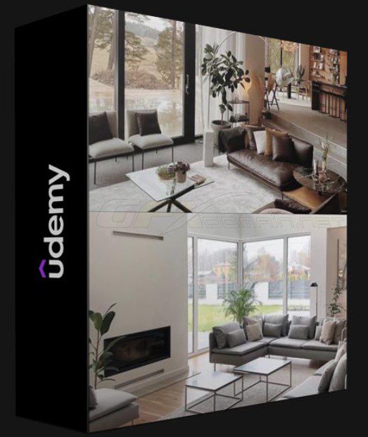 UDEMY – FROM ZERO TO HERO INTERIOR DESIGN