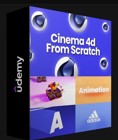 UDEMY – LEARN CINEMA 4D FROM SCRATCH : FROM BEGINNER TO ADVANCED 