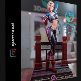 GUMROAD – CAMMY STREET FIGHTER – 3D PRINT MODEL (Premium)