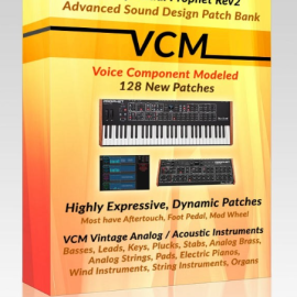 Creative Spiral Voice Component Modeling (VCM) Patch Bank Volume 1 Prophet Rev 2 (Premium)