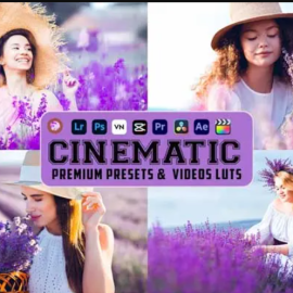 Cinematic Luts Video & Presets Mobile Desktop CTXA43U (Premium)
