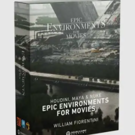 Epic Environments for Movies: Houdini, Maya and Nuke Tutorial (Premium)
