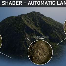 Artstation – Unreal Shader – Procedural Automatic Landscape (Premium)